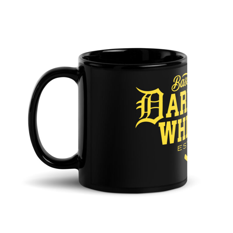 Schwarze glänzende Tasse – Bild 2